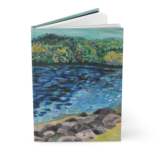 Rocks and Sand - Hardcover Journal
