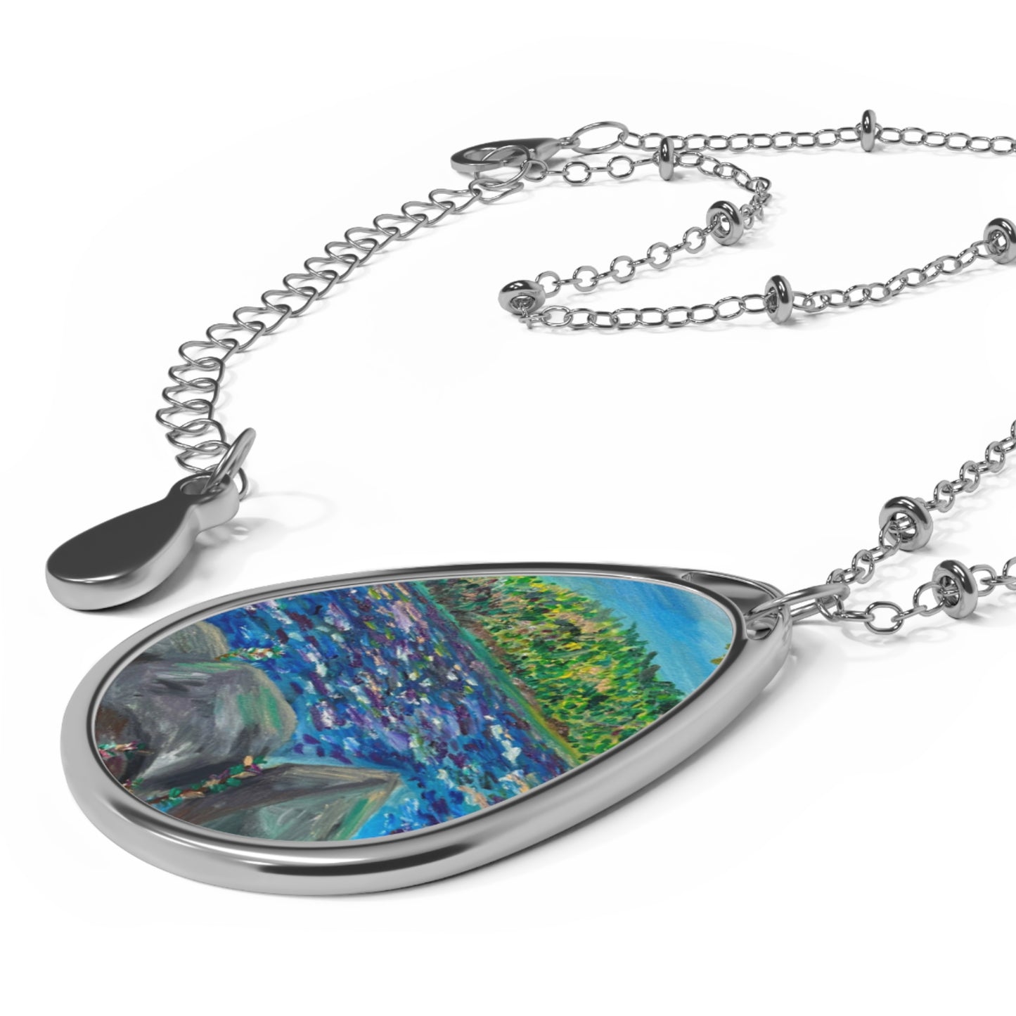 Rocks by a Lake - Necklace