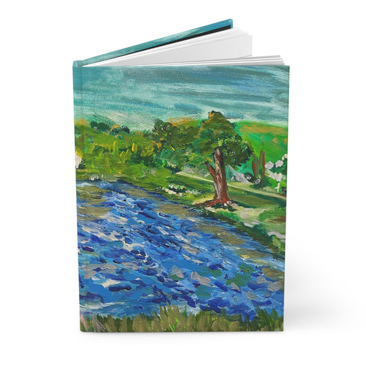 Windy Lake - Hardcover Journal