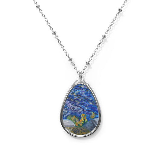 River with Rocks - Necklace