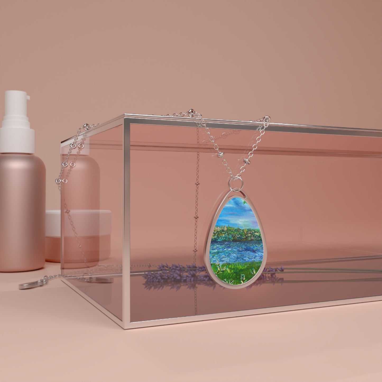 Lake in a Forest - Necklace