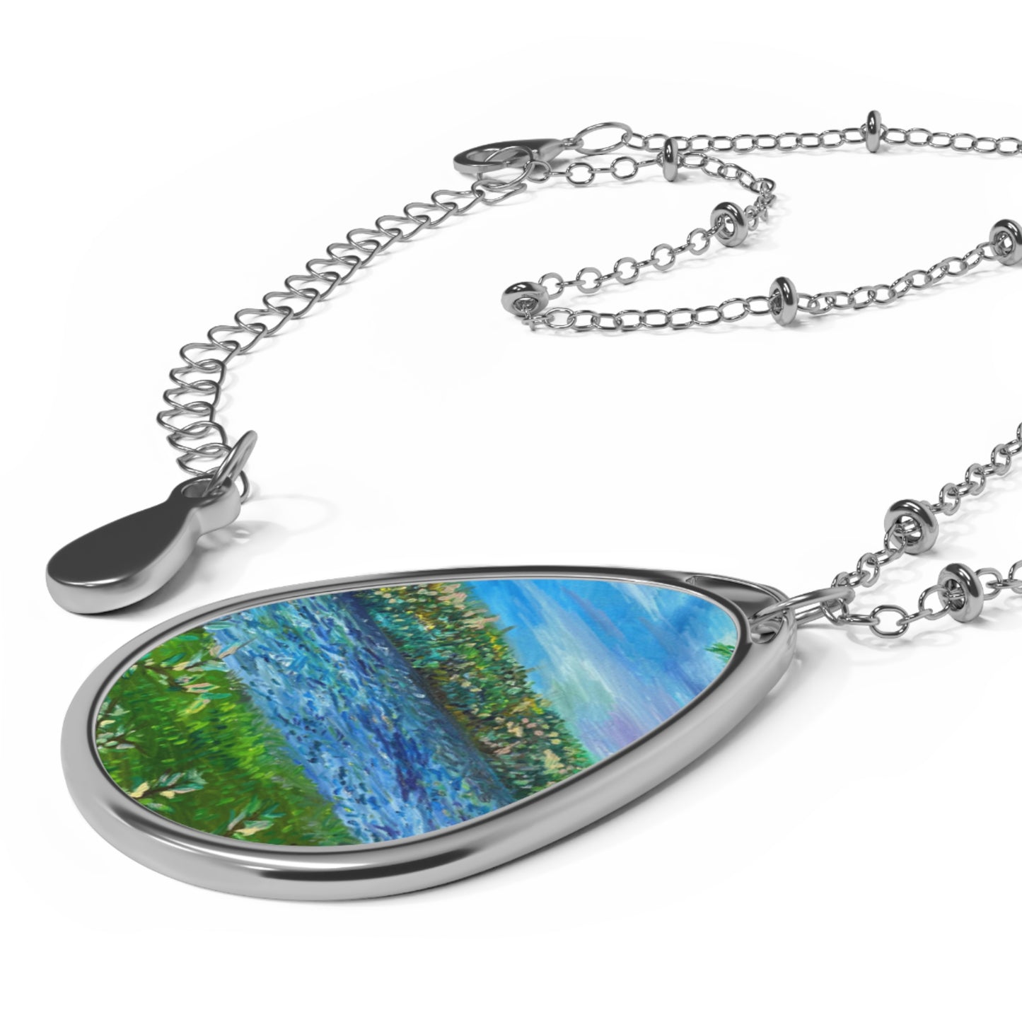 Lake in a Forest - Necklace