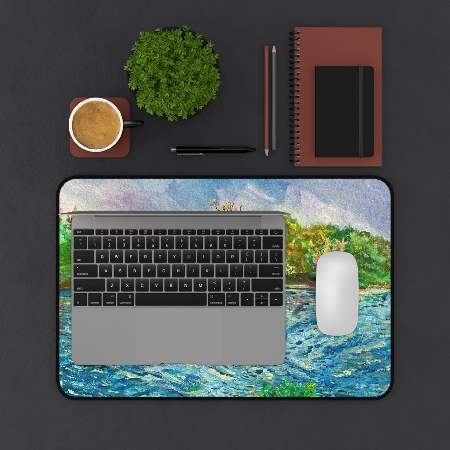 A Lake Near Me - Desk Mat