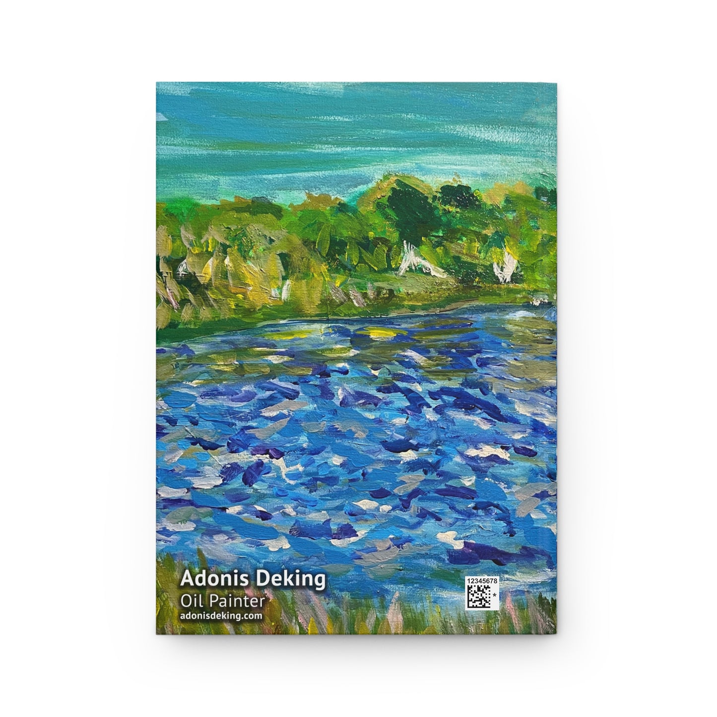 Windy Lake - Hardcover Journal