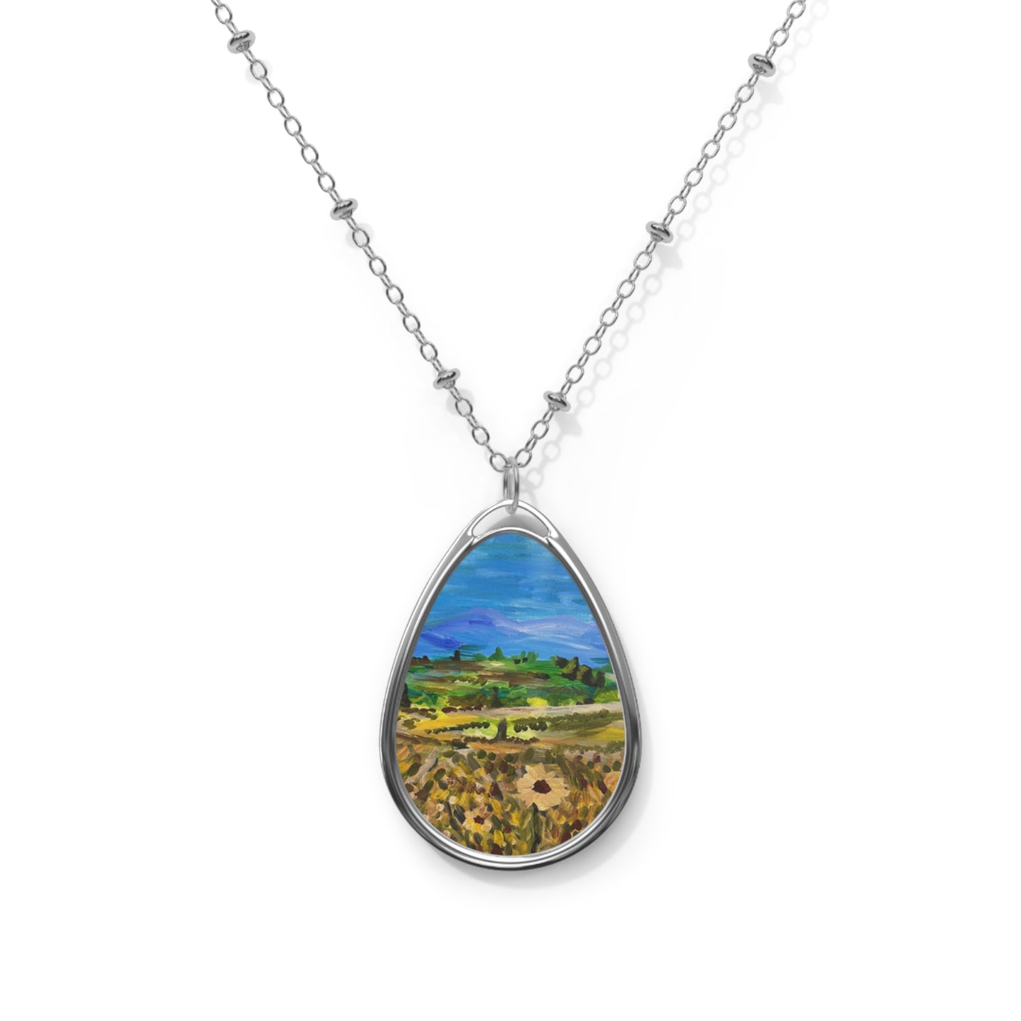 Sunflower Field - Necklace