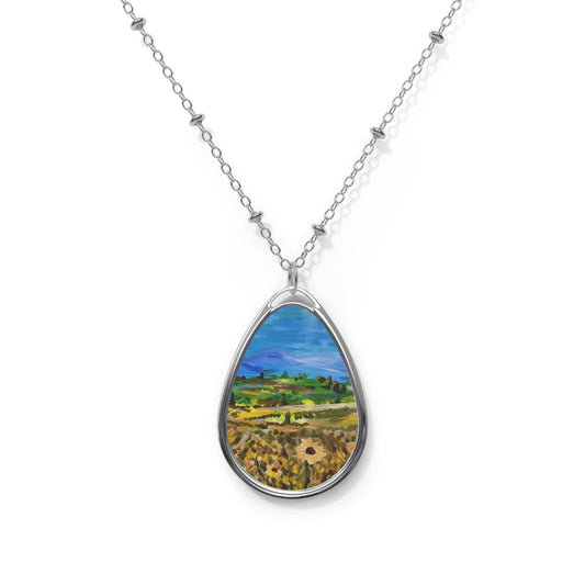 Sunflower Field - Necklace
