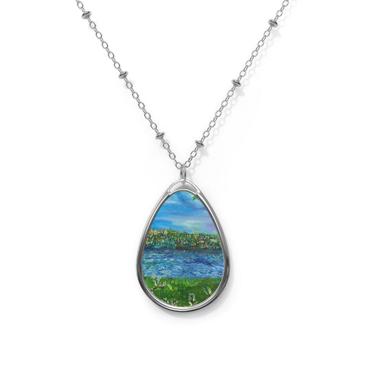 Lake in a Forest - Necklace