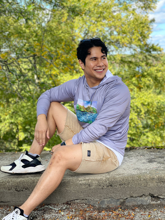 A Lake Near Me - Sports Warmup Hoodie
