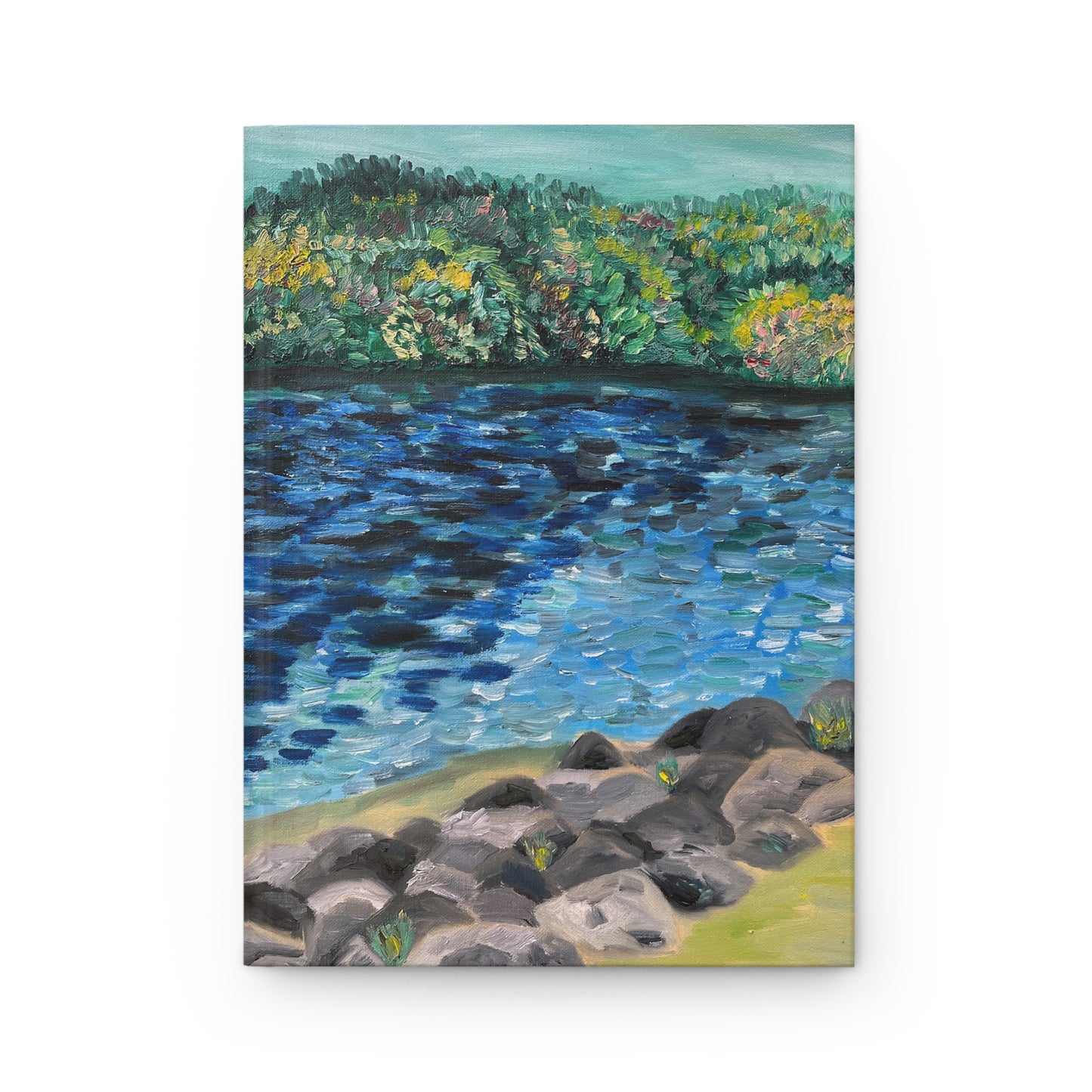 Rocks and Sand - Hardcover Journal