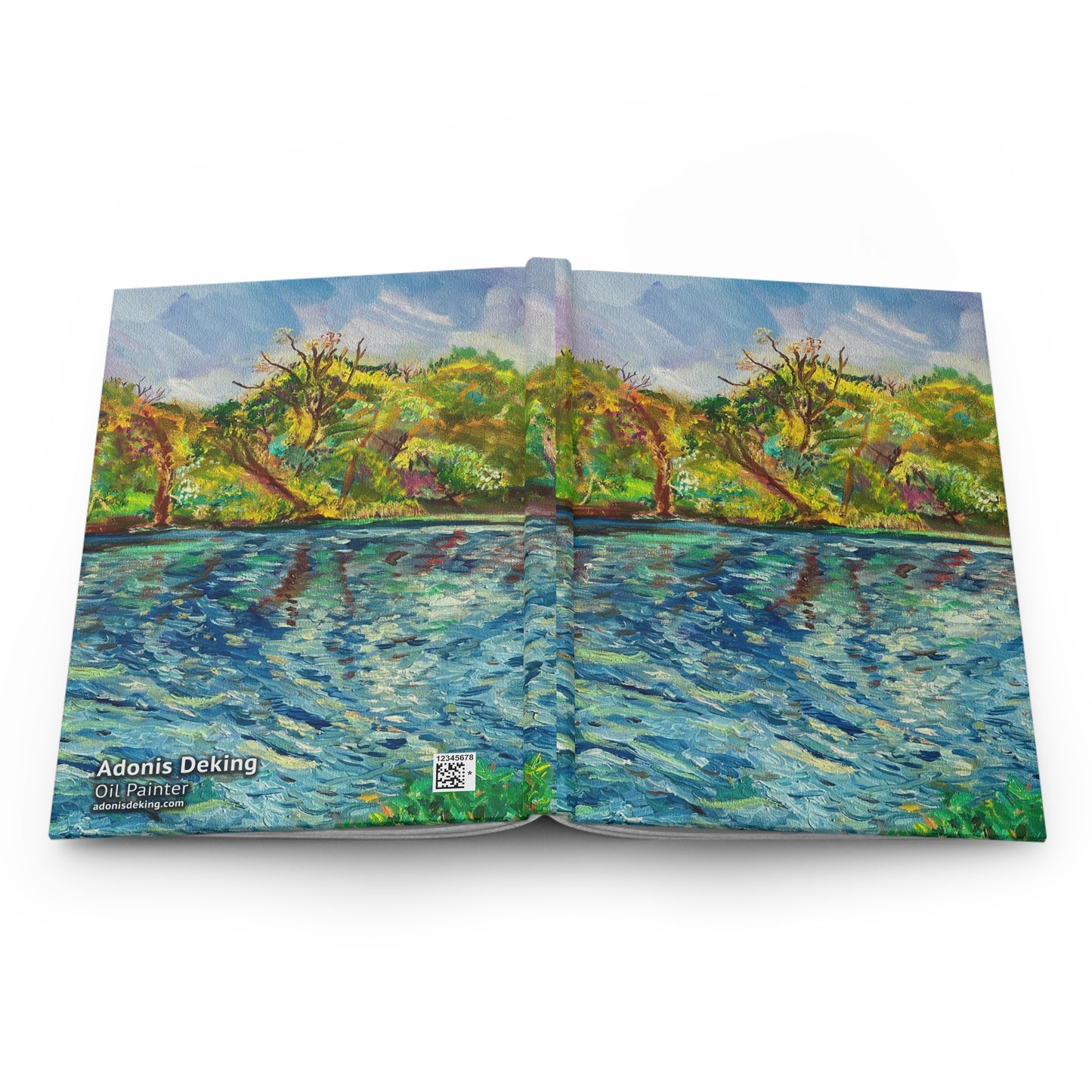 A Lake Near Me - Hardcover Journal