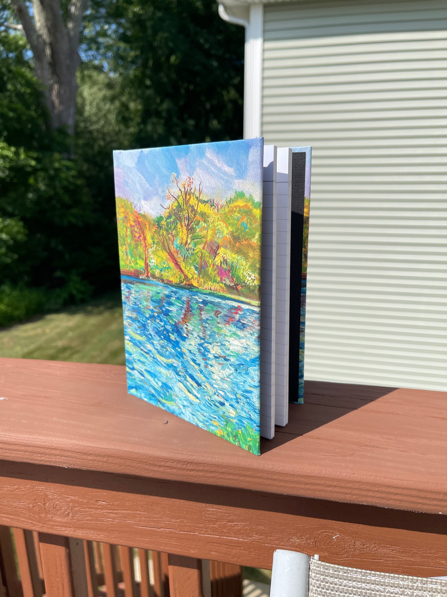A Lake Near Me - Hardcover Journal