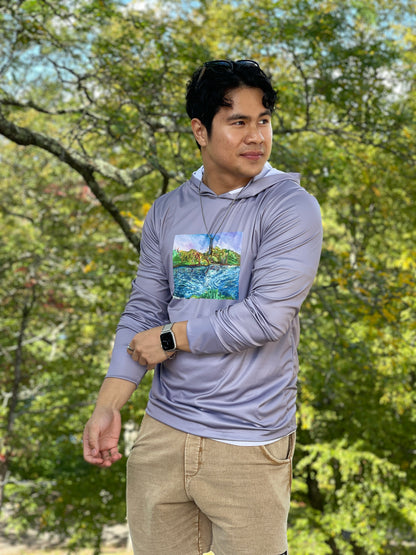 A Lake Near Me - Sports Warmup Hoodie